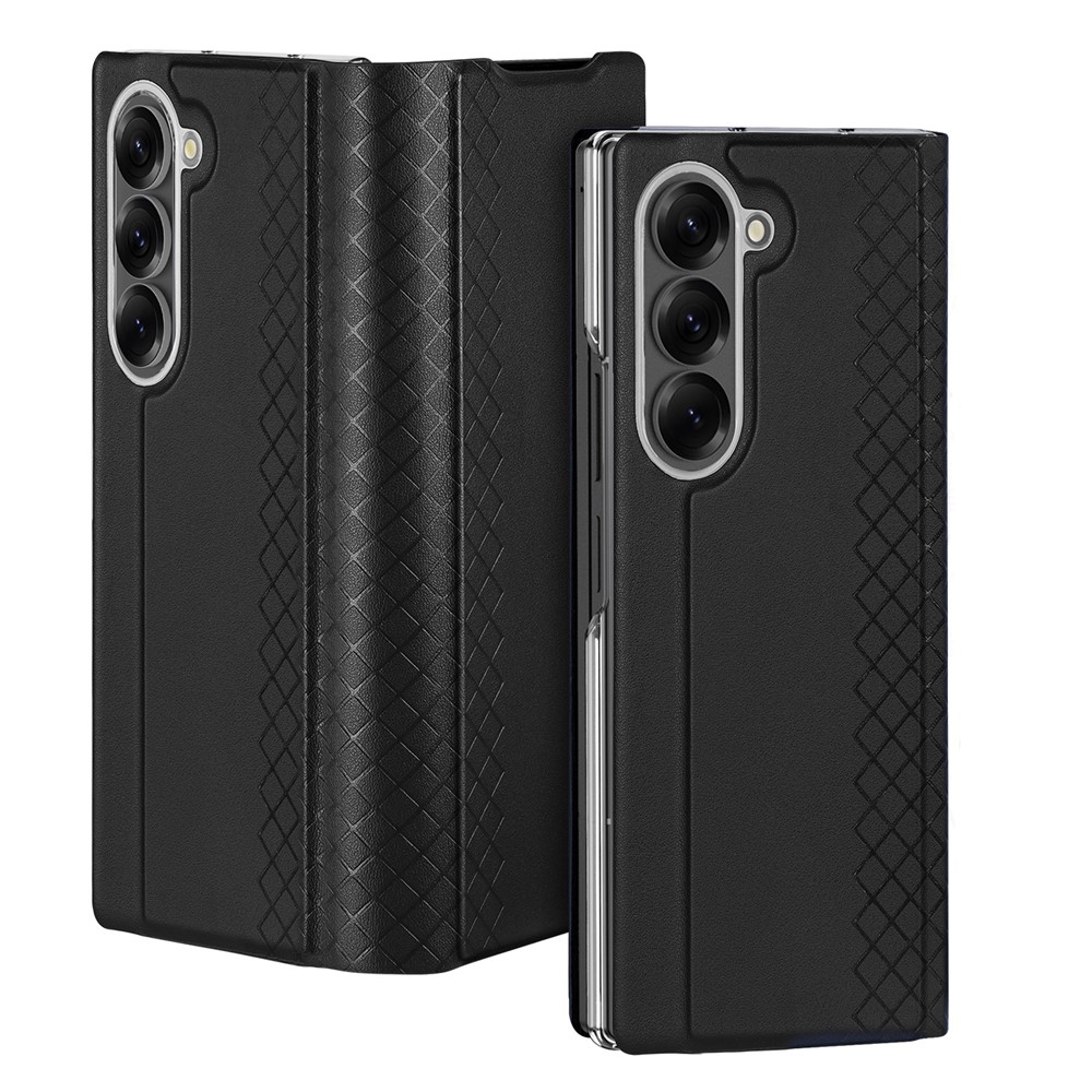 Samsung Galaxy Z Fold 7 - DUX DUCIS Series Bril With Stand Black — estuche (foto 4 de 6)