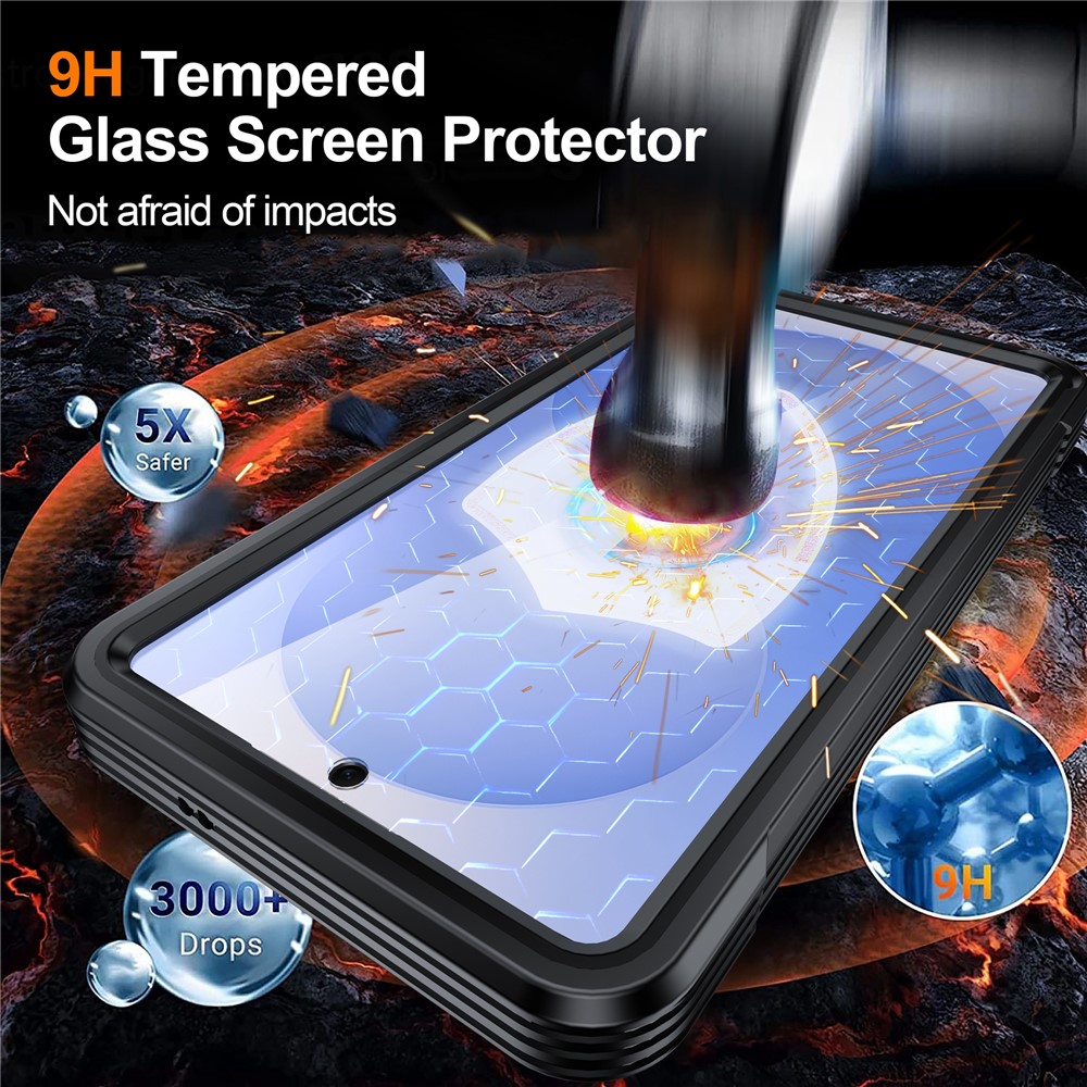 Samsung Galaxy S26 Plus - 360 Magnetic Case Grey — estuche (foto 2 de 6)