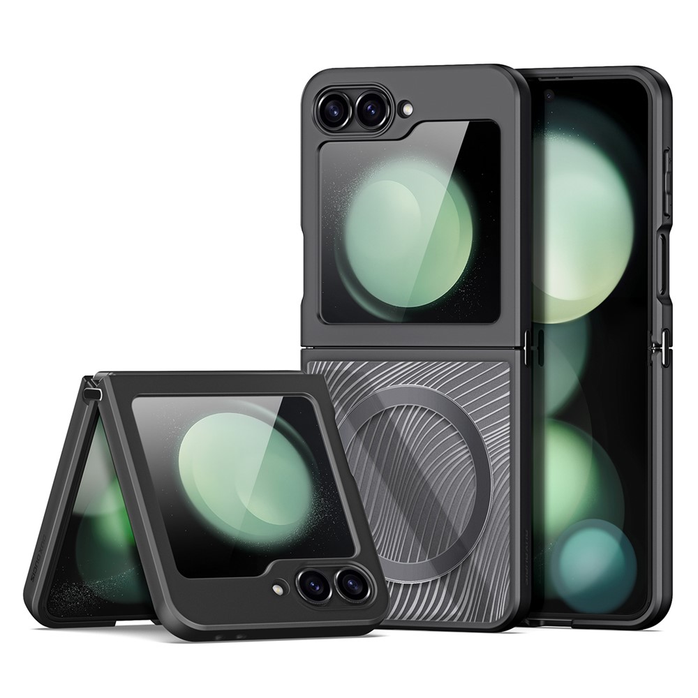 Samsung Galaxy Z Flip 7 FE - DUX DUCIS Aimo Series Black — estuche