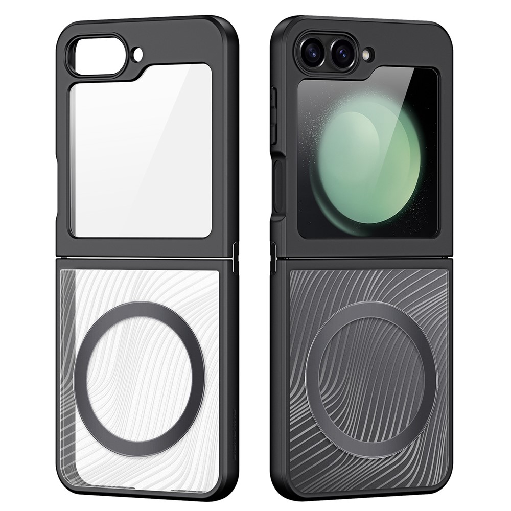 Samsung Galaxy Z Flip 7 FE - DUX DUCIS Aimo Series Black — estuche (foto 4 de 6)