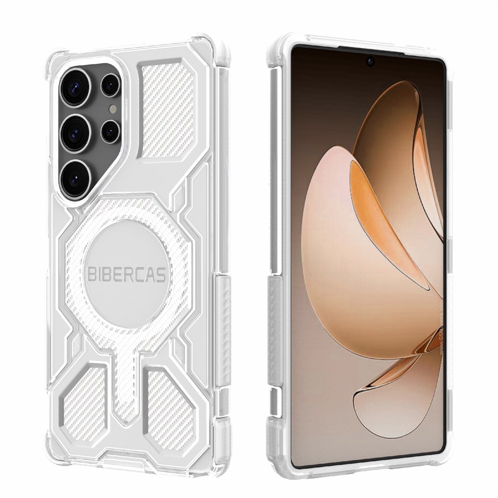 Samsung Galaxy S25 Ultra - BIBERCAS Transparent Series Cover Transparent