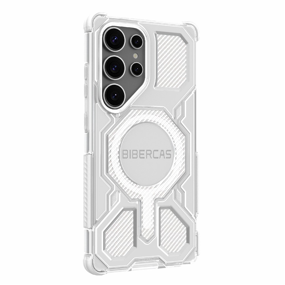 Samsung Galaxy S25 Ultra - BIBERCAS Transparent Series Cover Transparent — estuche (foto 3 de 6)
