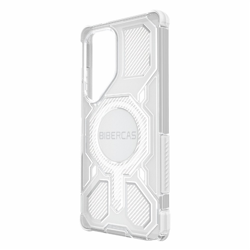 Samsung Galaxy S25 Ultra - BIBERCAS Transparent Series Cover Transparent — estuche (foto 4 de 6)