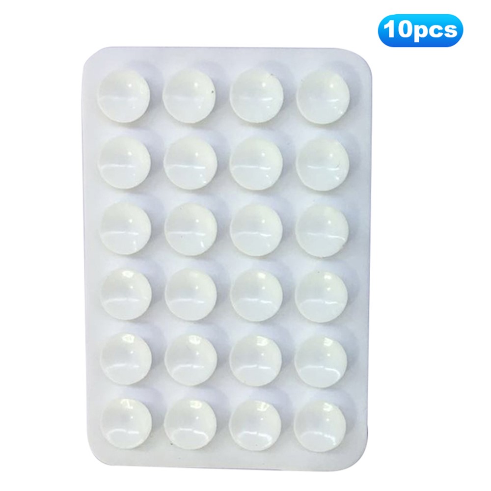 Silicone Suction Cup - Adhesive Mount For Phone White — accesorio