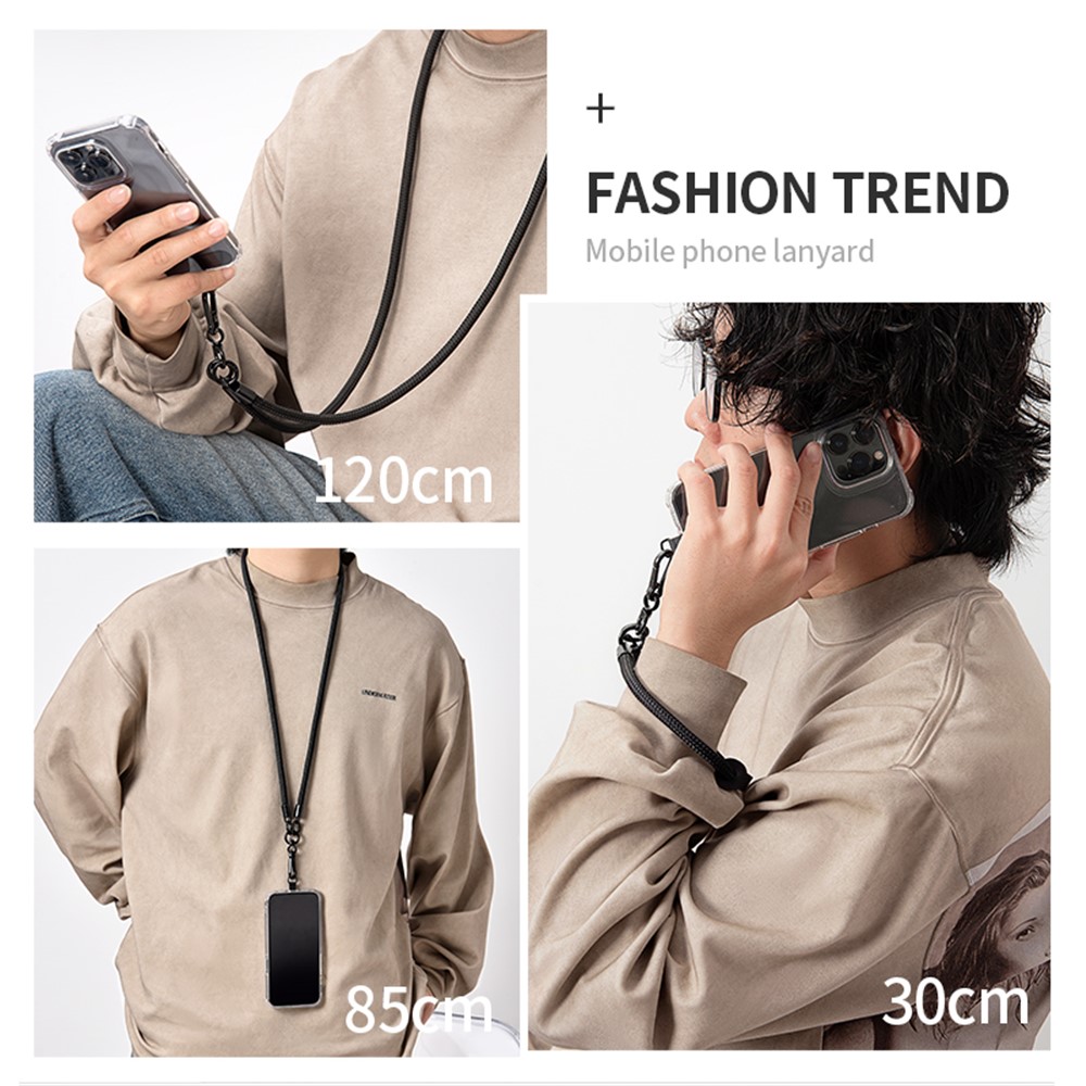 Phone Lanyard - Multifunctional Anti-Drop Small Grey — accesorio (foto 3 de 5)