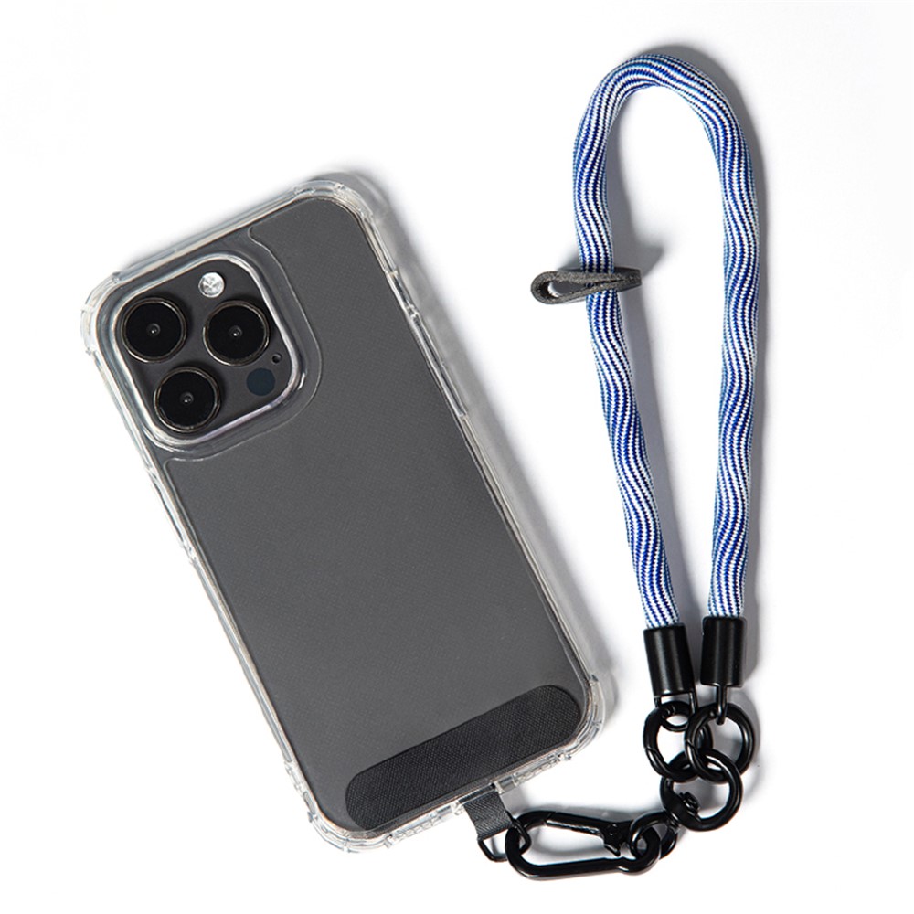 Phone Lanyard - Multifunctional Anti-Drop Small White Blue — accesorio