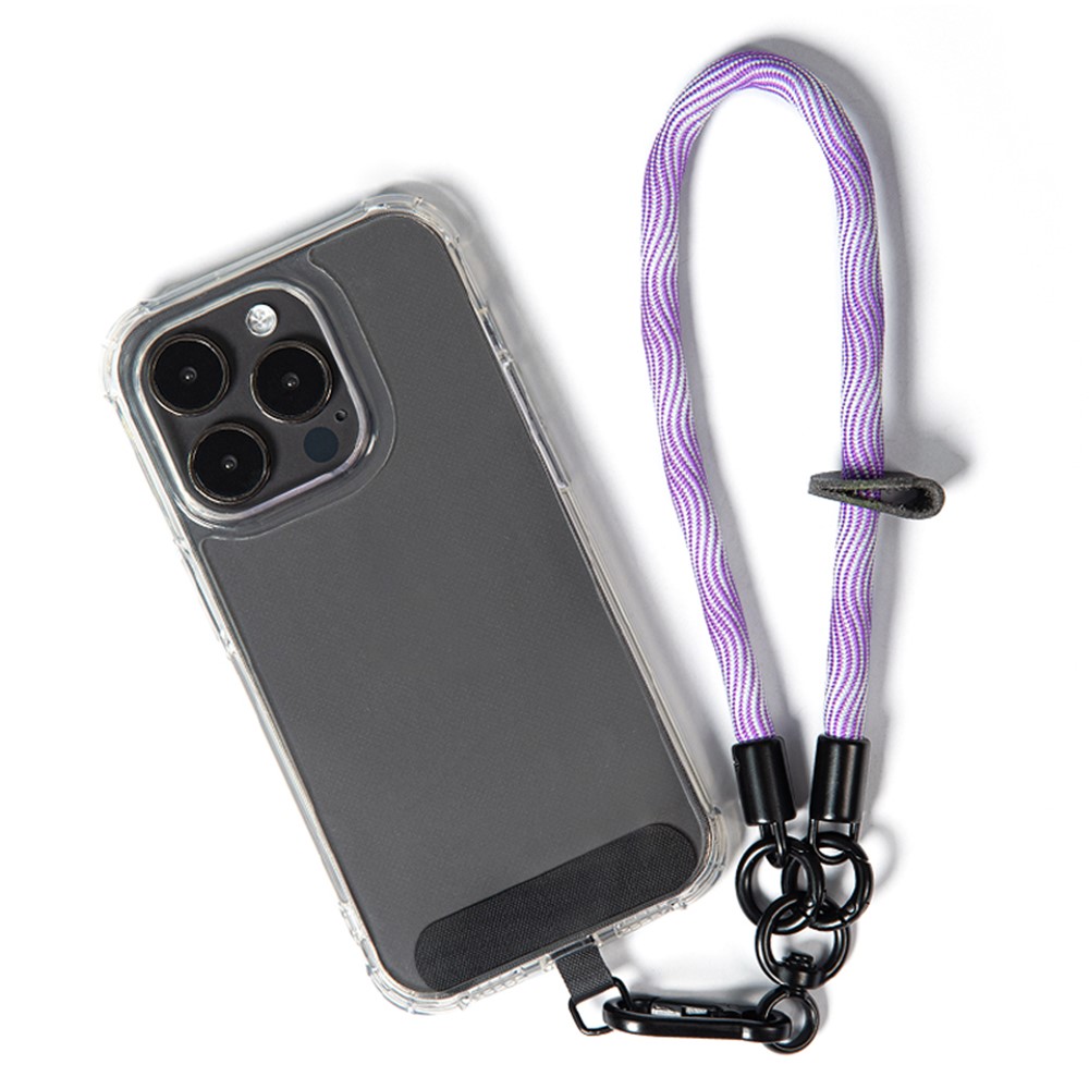 Phone Lanyard - Multifunctional Anti-Drop Small White Purple — accesorio