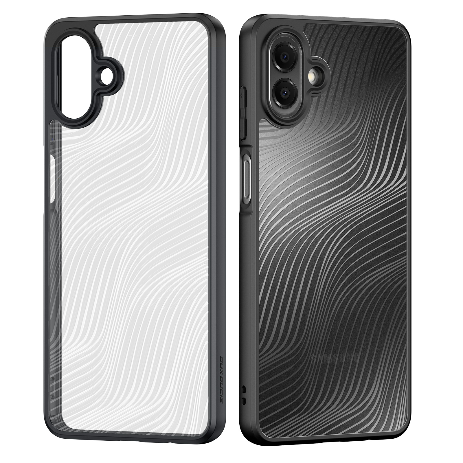 Samsung Galaxy A07 - DUX DUCIS Aimo Series Black — estuche (foto 2 de 6)