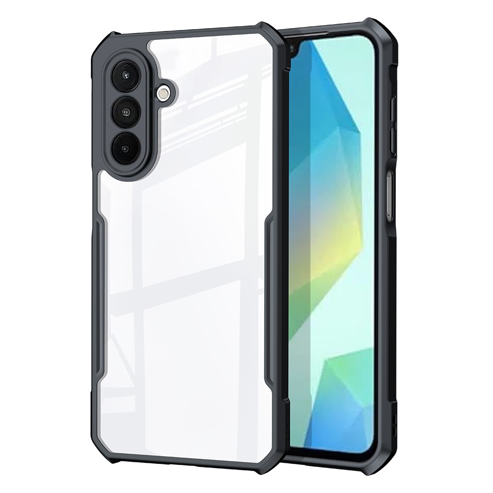 Samsung Galaxy A17 - XUNDD Acrylic Clear Black — estuche