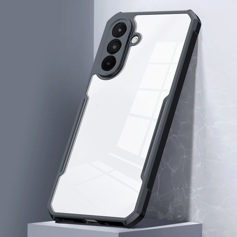 Samsung Galaxy A17 - XUNDD Acrylic Clear Black — estuche (foto 3 de 6)