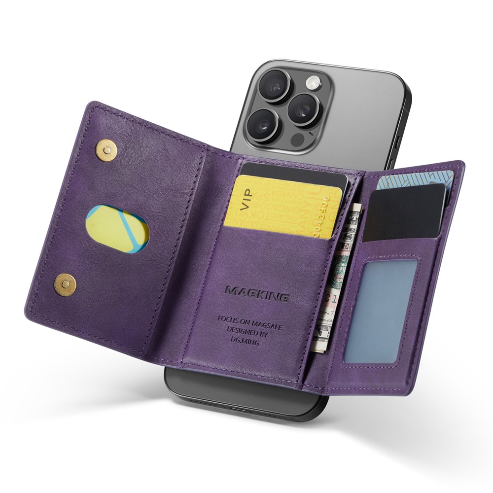 Wallet Bag - RFID Magnetic MagSafe Holder Purple — accesorio (foto 2 de 6)