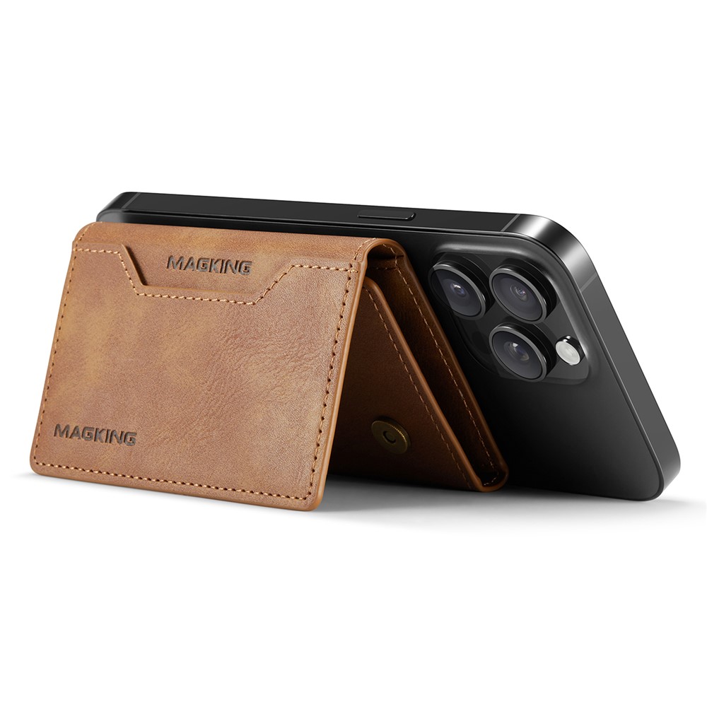 Wallet Bag - RFID Magnetic MagSafe Holder Brown — accesorio (foto 4 de 6)