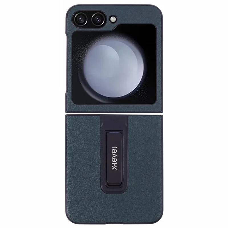 Samsung Galaxy Z Flip 7 FE - X-LEVEL PU Leather Midnight Green — estuche