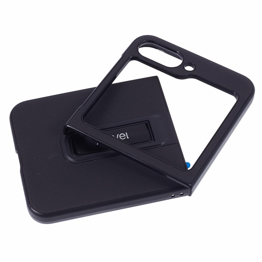 Samsung Galaxy Z Flip 7 FE - X-LEVEL PU Leather Black — estuche (foto 6 de 6)