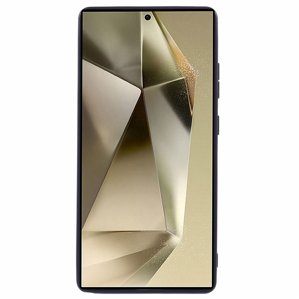 Samsung Galaxy S25 Ultra - X-LEVEL Leather Coated Case Black — estuche (foto 2 de 6)