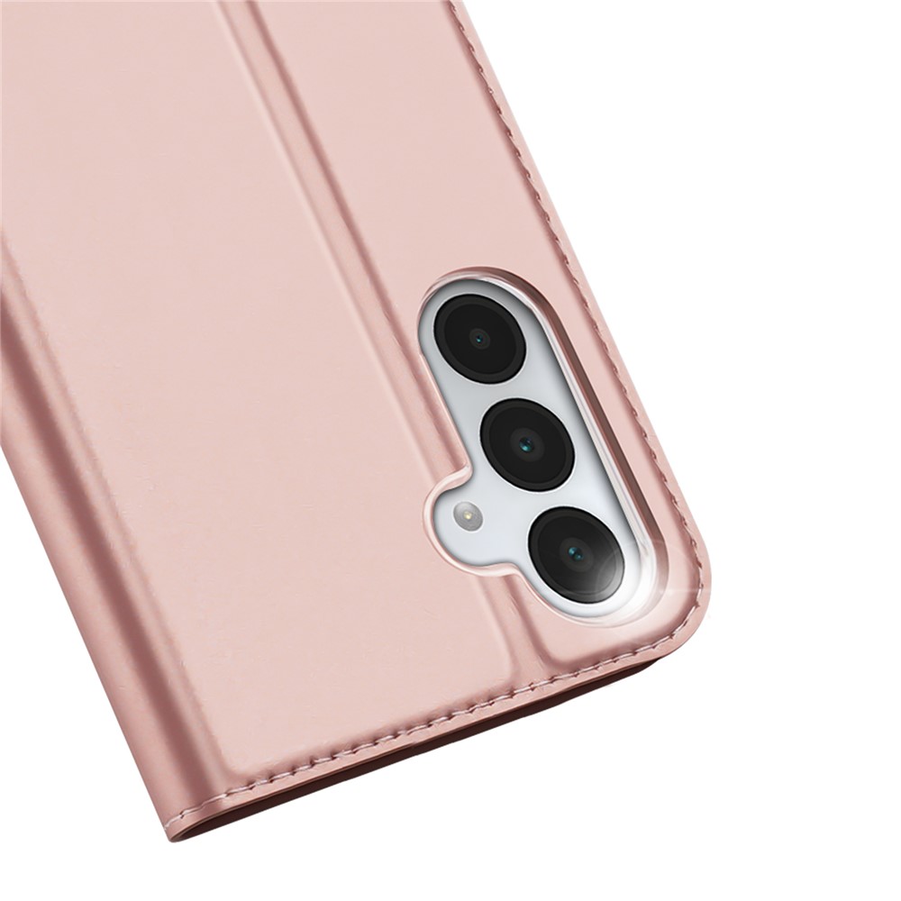 Samsung Galaxy A17 - DUX DUCIS Skin Pro Series Leather Pink — estuche (foto 5 de 6)