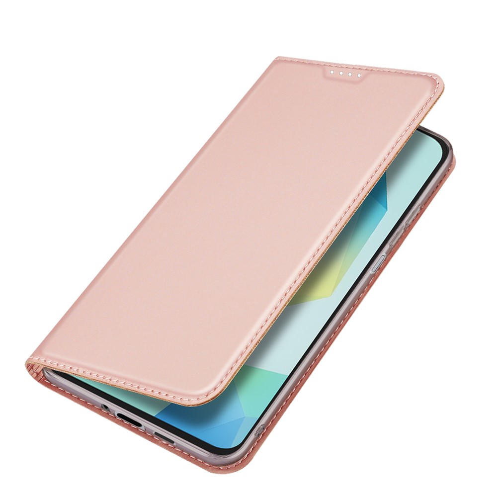 Samsung Galaxy A17 - DUX DUCIS Skin Pro Series Leather Pink — estuche (foto 6 de 6)