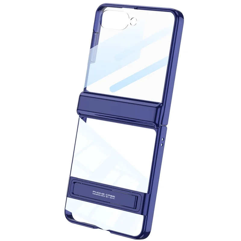 Samsung Galaxy Z Flip 7 - GKK Magnetic Hinge Tempered Glass Purple — estuche (foto 5 de 6)