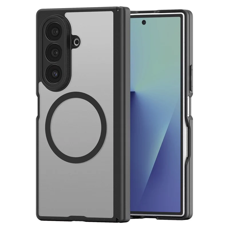 Samsung Galaxy Z Fold 7 - DUX DUCIS Expn Series With Screen Protector Black — estuche