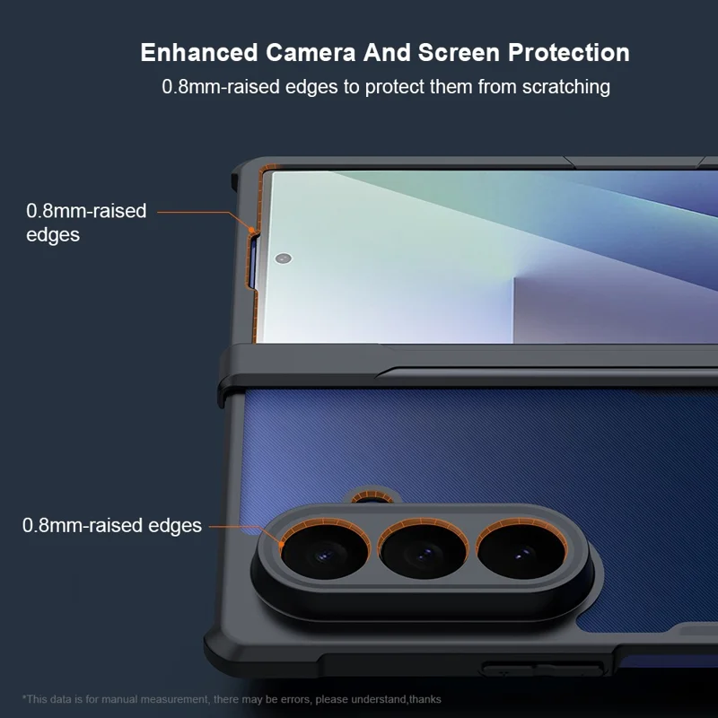 Samsung Galaxy Z Fold 7 - XUNDD Acrylic With Screen Protector — estuche (foto 3 de 5)