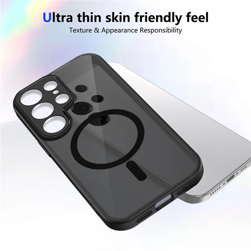 Samsung Galaxy S25 Ultra - Magnetic Translucent Anti-Droop — estuche (foto 5 de 6)