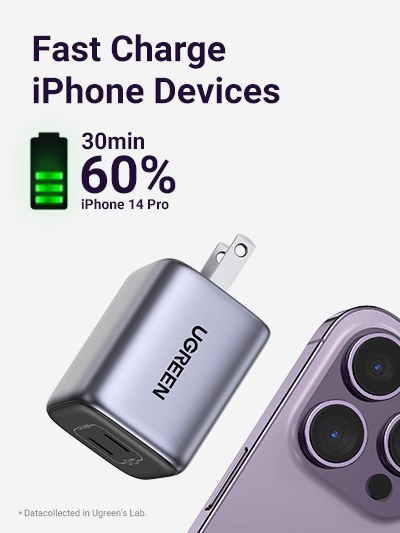 Cargador USB-C - UGREEN 45W — cargador (foto 3 de 5)